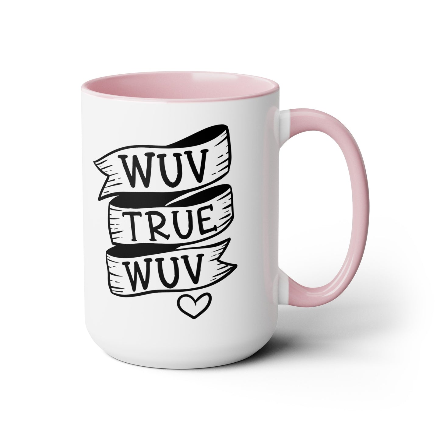 Princess Bride Quote Mug: True Wuv, 80s Movie Gift