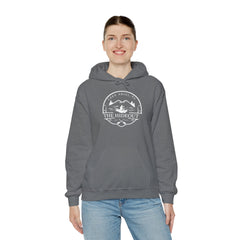 The Hideout Adventure Hoodie – Lake Ariel, PA Mountain Graphic Hooded Sweatshirt