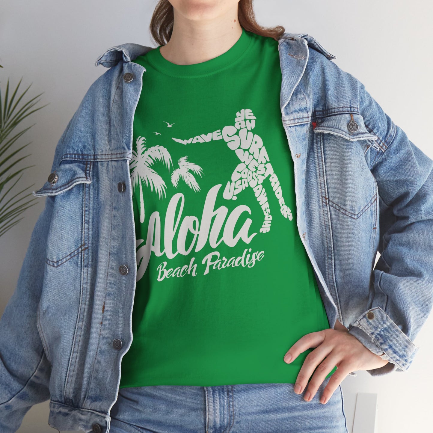 Aloha Paradise Unisex Heavy Cotton Tee