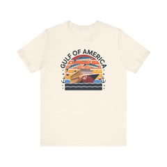 Gulf of USA Courtesy of 47 Graphic Unisex Jersey Tee