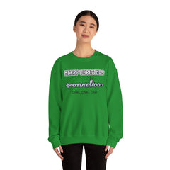 Bolder Font MERRY  CHRISTMAS Submarine Brotherhood -Unisex Crewneck Sweatshirt