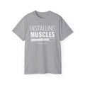 Installing Muscles Please wait, Graphic Unisex Ultra Cotton Tee