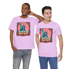 July 4th Statue Of Liberty Freedom - Graphic Unisex Short Sleeve Tee