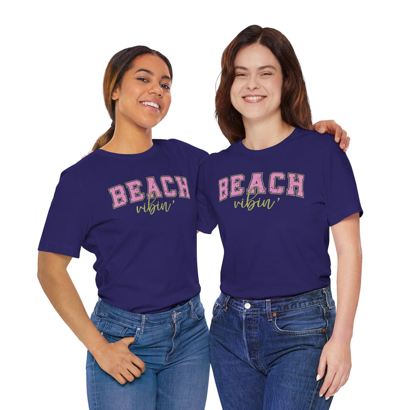 Beach Vibes Unisex Jersey Short Sleeve Tee