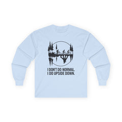 Stranger Things Inspired Long Sleeve Tee - Hawkins, Indiana Graphic Tee