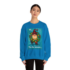 Festive Gnome Sweatshirt - 'Tis the Season Crewneck