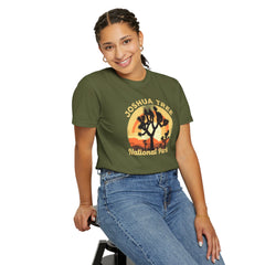 Joshua Tree National Park Graphic, Comfort Colors Soft Relaxed Fit Unisex Garment-Dyed T-shirt