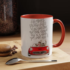 Life Moves Pretty Fast, Ceramic Mug (11oz)