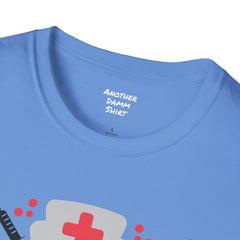 Blessed Nurse - Unisex Softstyle T-Shirt | Nurse Awareness, Medical Apparel, Gift For Her, Scrub Tee, Hospital Staff Gift, Registered Nurse