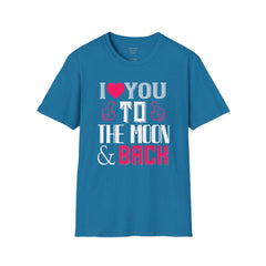 Valentines Day - European Printed Unisex Softstyle T-Shirt, I Love You Shirt,Romantic gift, gift for her, gift for him, couples t-shirt,Love