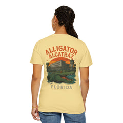 Alligator Alcatraz T-Shirt, Vintage Style Tee, Florida Souvenir Shirt, Unisex Graphic Top, Comfortable Casual Wear