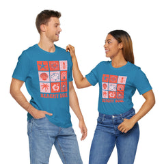 Beachy Soul Unisex Jersey Tee - Perfect Summer Vibes, Casual Wear, Gift for Beach Lovers, Vacation Outfit, Relaxed Style