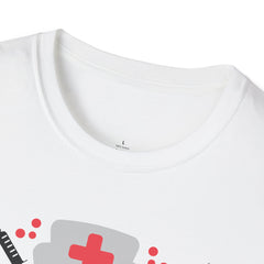 Blessed Nurse - Unisex Softstyle T-Shirt | Nurse Awareness, Medical Apparel, Gift For Her, Scrub Tee, Hospital Staff Gift, Registered Nurse