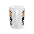 Old Biker Ride To I Die Retro Graphic Ceramic Mug, (11oz, 15oz)