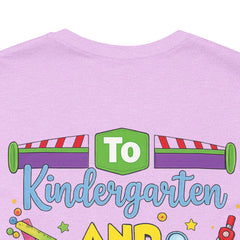 Personalized Name Kindergarten Teacher T-Shirt —  Kindergarten and Beyond Graphic Tee