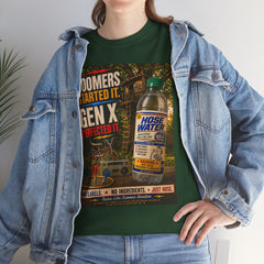 Boomers Started It. Gen X Perfected It. Vintage Hose Water Bottle Graphic Tee