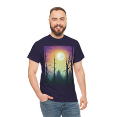 Serene Nature Graphic Tee, Aesthetic T-Shirt, Cozy Casual Wear, Gift for Nature Lovers, Perfect for Outdoor Adventures