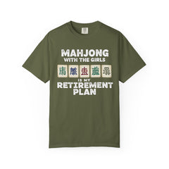 Mahjong Retirement Plan Unisex T-Shirt - Fun Gift for Friends