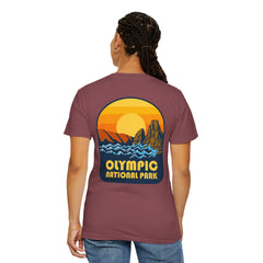 Olympic National Park Unisex T-Shirt, Vintage Graphic Tee, Nature Lover Gift, Travel Souvenir, Outdoor Adventure Apparel, Unisex Casual Wear