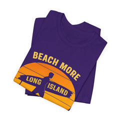 Camp Hero Beach Vibes Unisex Tee - Surf's Up Long Island | Summer Shirt