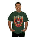 Fiery Fire Demon - Graphic Unisex Heavy Cotton Tee