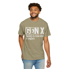 Raised on Hose Water and Neglect — Retro Graphic T-Shirt (Vintage Gift for Gen X)