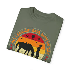 Retro Sand In My Boots Cowboy Rodeo - Graphic Comfort Colors Tee Shirt