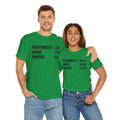 Personality, Looks, Fingers Count - Unisex Heavy Cotton Tee / Prosthetic Humor / One Leg / One Arm / Missing Fingers