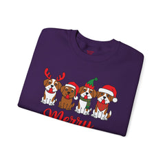 Merry Woofmas- Unisex Heavy Blend™ Crewneck Sweatshirt
