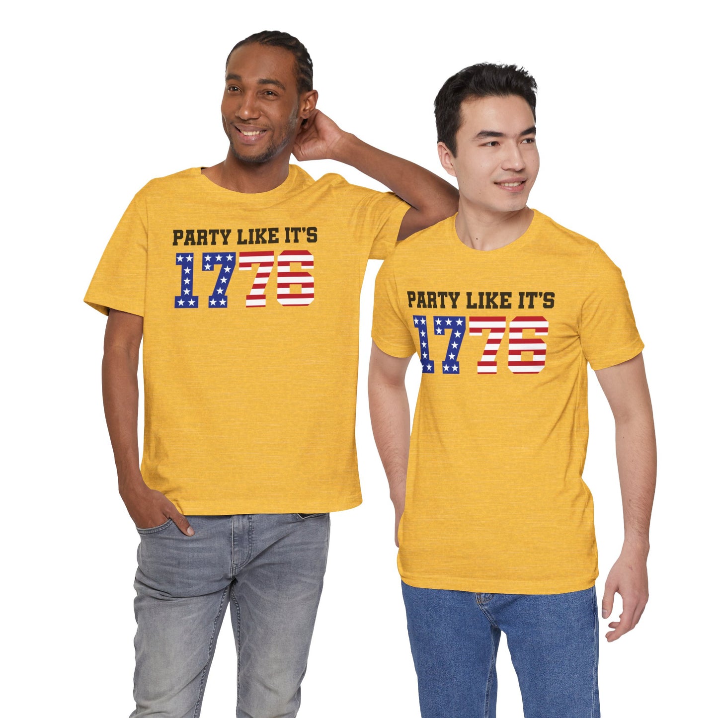 Party Like Its 1776, Graphic Unisex Jersey Short Sleeve Tee