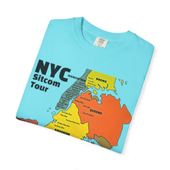 NYC Sitcoms Tour Comfort Colors T-shirt - Unisex Garment-Dyed