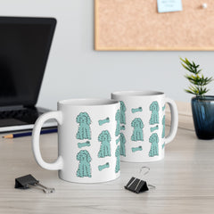 Poodle Ceramic Mug, (11oz, 15oz)
