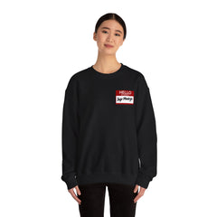 Princess Bride Funny Unisex Crewneck Sweatshirt,My Name Is Inigo Montoya,Hello sticker,gift for him,gift for her,funny Hello quote sticker