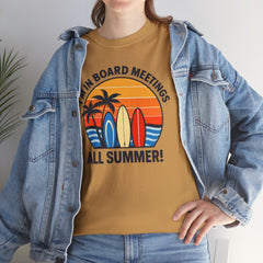 Summer Vibes Tee - Fun Casual Wear for Beach Lovers, Humor Tee, Gift for Surfing Enthusiasts, Summer Fashion