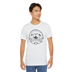 The Hideout Lake Ariel Tee — Vintage Lakeside Cabin T-Shirt