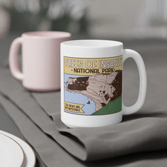 Cliffs of Insanity National Park Graphic Mug