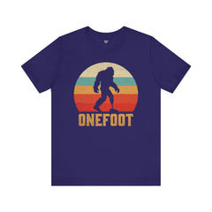 Retro Sunset Bigfoot Tee - Amputee Awareness T-Shirt