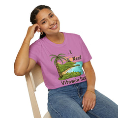 I NEED Vitamin Sea Unisex Softstyle T-Shirt