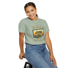 Mixtape Face T-Shirt — Retro Cassette Music Graphic Tee