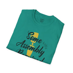 Some Assembly Required - Unisex T Shirt,Amputation Awareness,Limb Loss Awareness,Gift For Her,Gift For Him,Leg Amputee,Arm Amputee