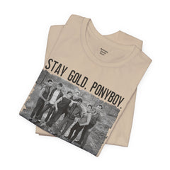 The Outsiders Shirt, Front and Back Images, Greasers Characters Shirt, Unisex Jersey Short Sleeve Tee