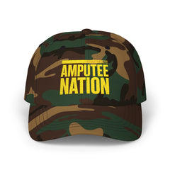 Amputee Nation Classic Dad Cap, Casual Hat for Support, Gift for Amputees, Awareness Cap, Adjustable Dad Hat