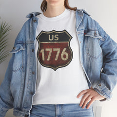 Vintage USA Pride Tee - 1776 Unisex Heavy Cotton Tee