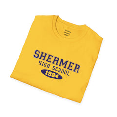 THE BREAKFAST CLUB - Shermer High School 1984 Unisex Softstyle T Shirt  Dont You Forget About Me