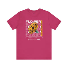Flower Power Tee - Unisex Jersey Short Sleeve Tee