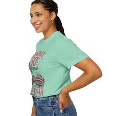 Bhavna Personalized 50th Birthday Girls Trip Savannah, Georgia T-Shirt