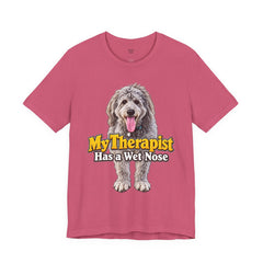 My Therapist Has A Wet Nose Personalized with your dog(s) image T-Shirt