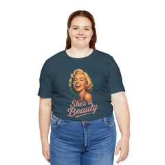 Vintage Marilyn Monroe Shes A Beauty Unisex Tee
