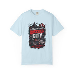 Raccoon City Graphic T-Shirt — "Welcome to Raccoon City" Horror Gamer Tee