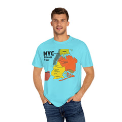 NYC Sitcoms Tour Comfort Colors T-shirt - Unisex Garment-Dyed